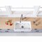 Gourmetier KGKFA331810RM 33" x 18" SGL Bowl Farmhouse Kitchen Sink, Drain & Rack KGKFA331810RM - alternate 2
